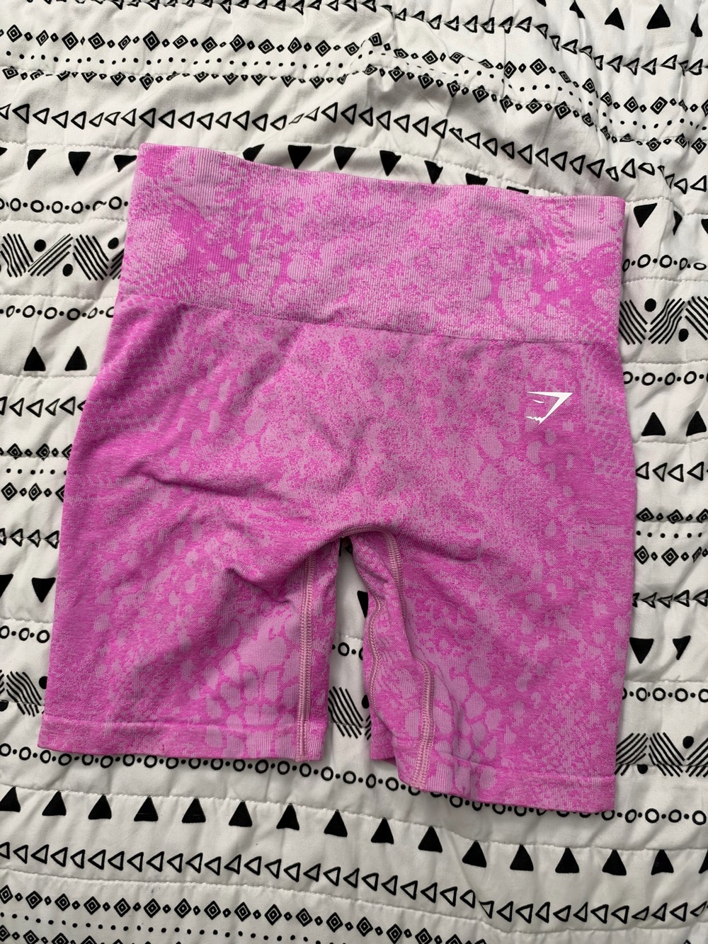 Gymshark Magenta Seamless High-Waist Bike Shorts